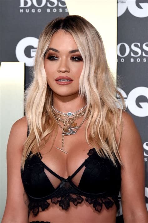 Sensational Singer Rita Ora Turning Heads In A Very Revealing Outfit The Fappening