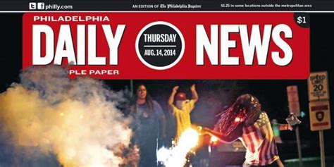 Philadelphia Daily News Scraps Ferguson Front Page After Outcry From