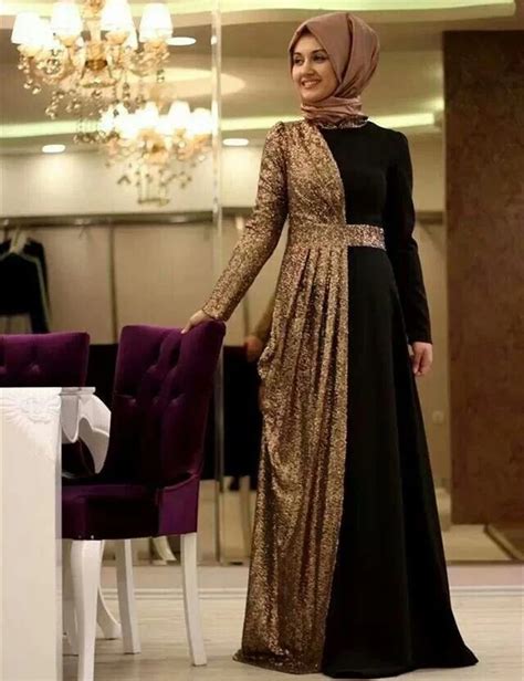 Aliexpress Com Buy Muslim Hijab Long Sleeve Evening Dress