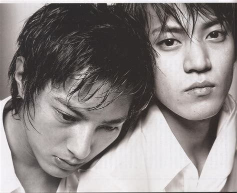 Takashi Tsukamoto And Shun Oguri May 2005