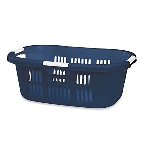 Rubbermaid Fg260100roybl Flex ‘n Carry Laundry Basket 19 Bushel