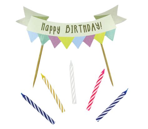 Free Happy Birthday Stick Colorful Candle 5 Pcs First Love