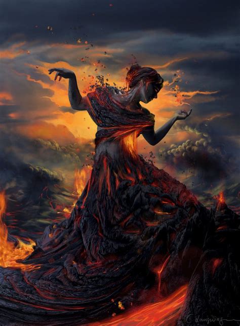 Pele Hawaii Goddess Of Fire Hawaiian Legend Mythology Greek