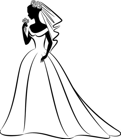 Bride Clipart Black And White Clip Art Library Images And Photos Finder