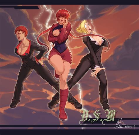 Shermie Vice And Mature The King Of Fighters And 1 More