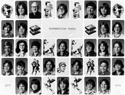 Resurrection Elementary 8th Grade Class 1977