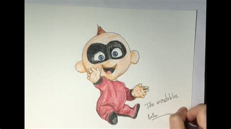 Drawing How To Draw Jack Jack Form Incredibles 2 Tut Drawing Drawings Jack And Jack Draw