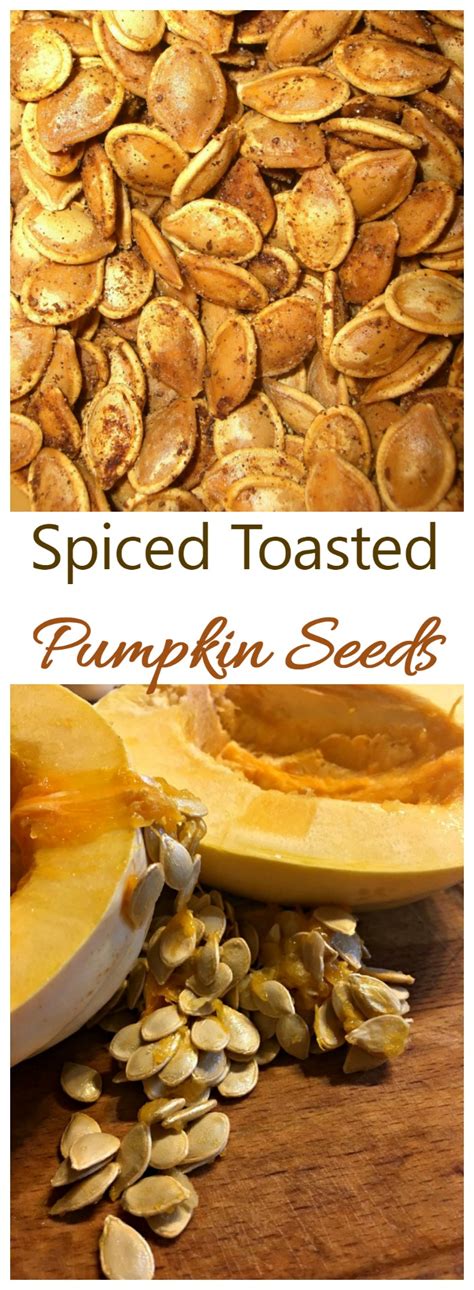 Spiced Toasted Pumpkin Seeds Fun Halloween Snack Recipesjust4u