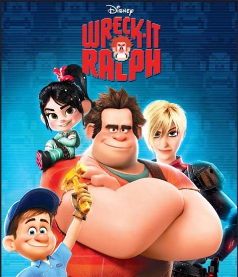 Wreckitralph Movieposter Disneymovie Animation Wir Movie Poster Wreck It Ralph Ralph