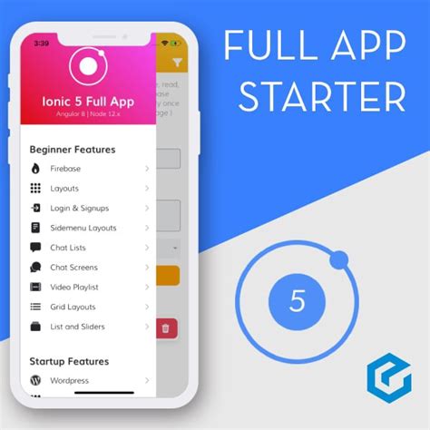 Ionic 5 Full App Starter Save Big And Build Hybrid Apps Faster