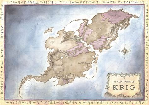 The Continent Of Krig By Gillis Björk Commissioned By The Writer Aaron
