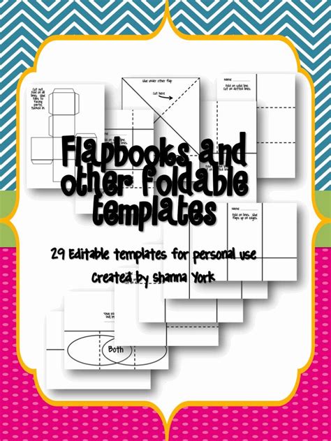 Foldable Templates For Personal Use