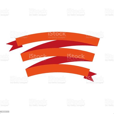 Red Ribbon Stock Illustration Download Image Now Abstract Adhesive