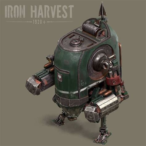 Iron HarvestИгры Роботы Гифу Панк