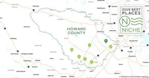 Map Of Howard County Md Maps For You