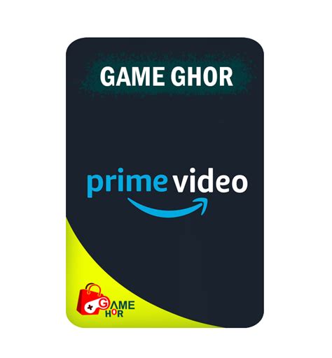 Amazon Prime Video Uhd 4k 1 Month 1 Screen Game Ghor