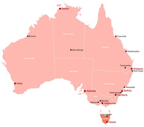 Free Blank Australia Map In Svg Resources Vlrengbr