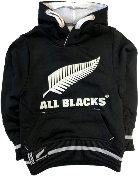 All Blacks New Zealand Kids Over Head Hoodie 201920 Season Amazon