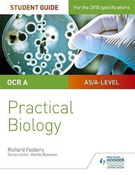 Ocr A Level Biology Student Guide 9781471885617 Richard Fosbery