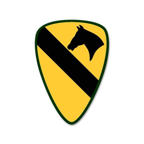 1st Cavalry Division Sign Cavalry Division Sign Army Patches