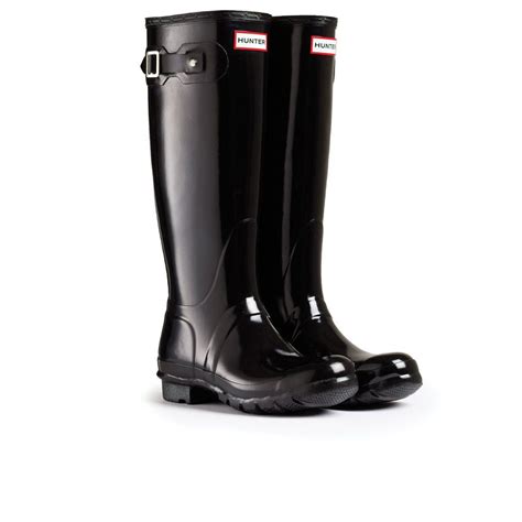 Hunter Original Tall Gloss Womens Wellies Free Delivery Surfdome