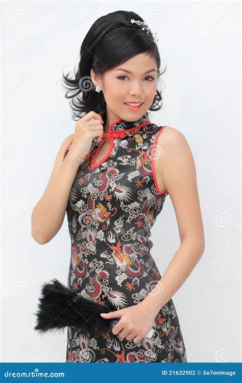 Chinese Lady Stock Photography Image 21632902