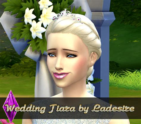 Ladesires Creative Corner The Sims 4 Wedding Tiara By Ladesire
