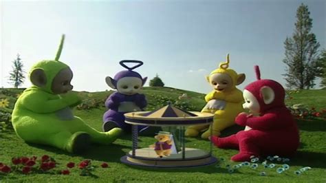 Teletubbies Falling Down Dance Magical Event Tap Dancing Teddy