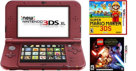 Gamestop Premium Refurbished Nintendo New 3ds Xl And Two Games Only 10999
