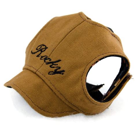 Dog Hat Personalized Sun Visor Baseball Hat Style By Puppanache
