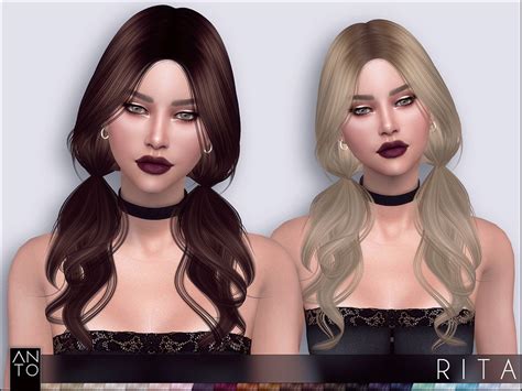 The Sims Resource Anto Rita Hairstyle