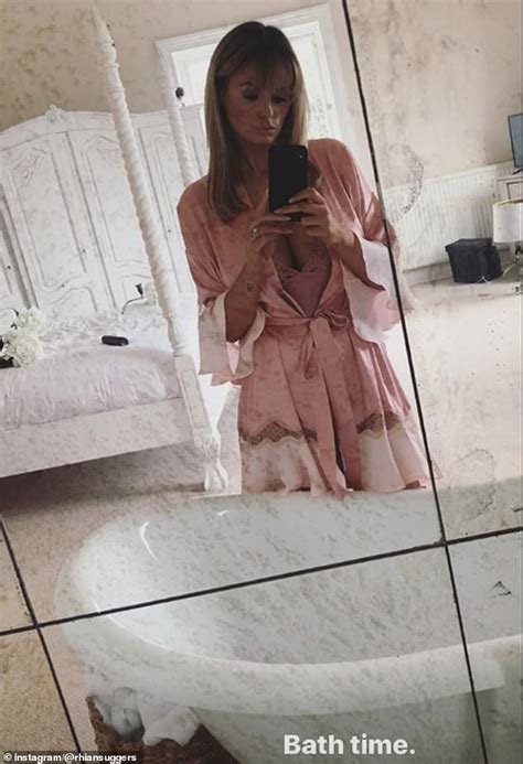 Rhian Sugden Wears Black Mesh Bra For Instagram Photos Daily Mail Online