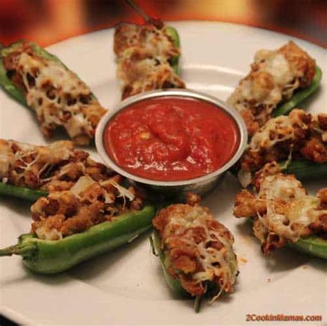 Easy Baked Jalapeno Poppers 2 Cookin Mamas