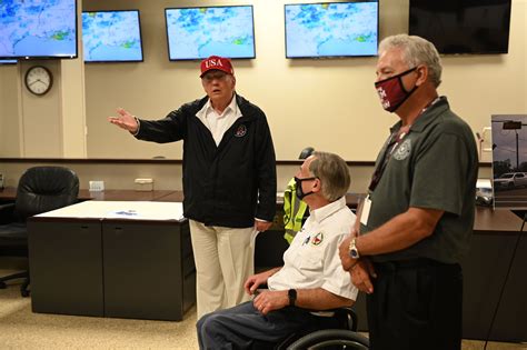 Trump Visits Louisiana Texas Towns Hit By Hurricane Laura Photos