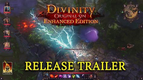 Divinity Original Sin Enhanced Edition Release Trailer Youtube