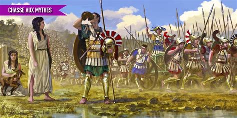 The Athenian Army Marching Towards Marathon To Meet The Persians