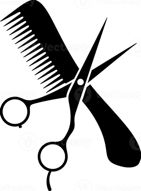 Scissors And Comb 12227709 Png