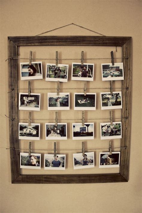 Diy Wall Photo Frames With Simple Design