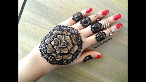 Anna und elsa ausmalbilder : Beautiful latest simple easy rose flower mandala henna ...