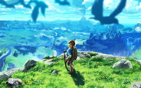Download 1680x1050 The Legend Of Zelda Breath Of The Wild Link