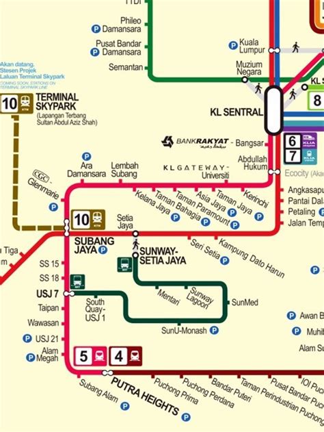 Lütfen farklı bir tarih seçin. KL Sentral LRT Timetable (Jadual) 2020 - Light Rail ...