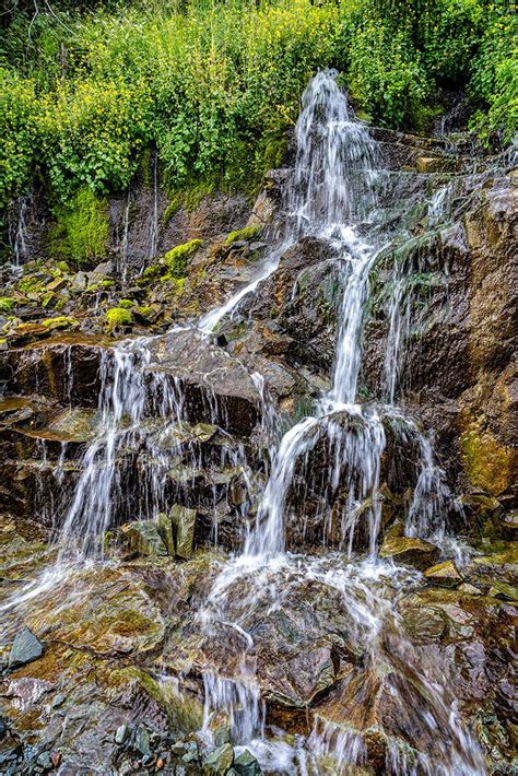 Colorado Waterfall Mountain Decor Ouray Silverton Water Etsy