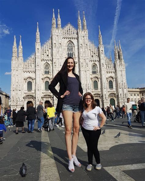 Ekaterina Lisina World S Tallest Professional Model At Ft Inches