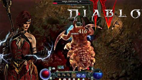 Diablo 4 Duriel Lord Of Pain Boss Battle 4k 60fps Youtube