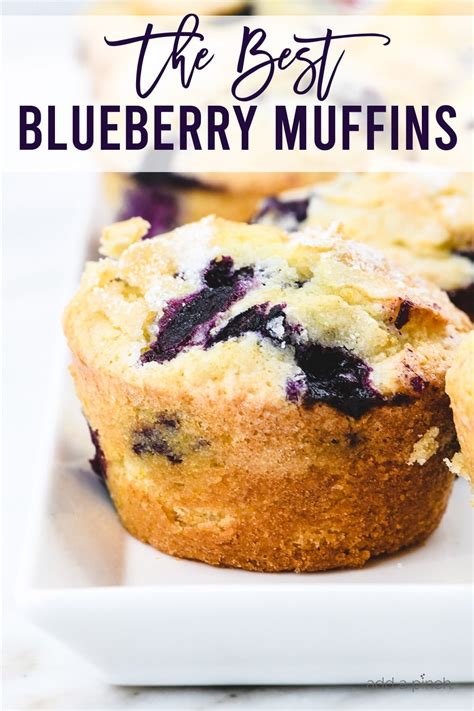 Blueberry Muffins Recipe Add A Pinch