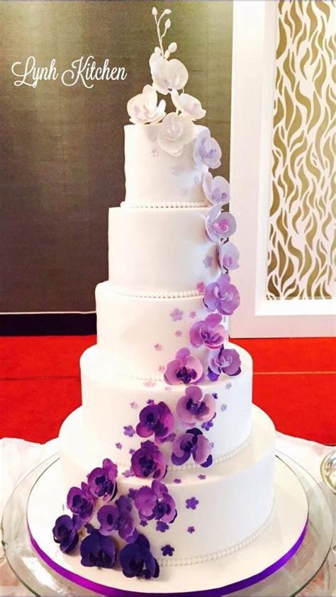 406 Best Images About Wedding Cakes Purple Indian