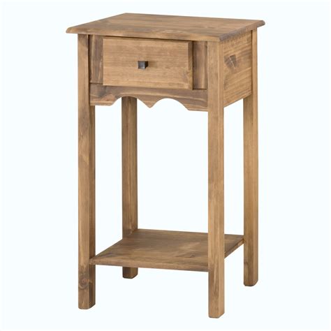 Manhattan Comfort Jay 35 Inch Tall End Table With 1 Full Extension