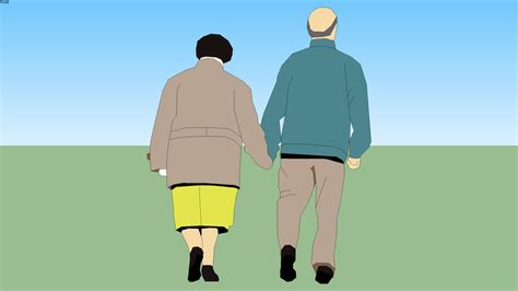 Old Japanese Couple 3d Warehouse