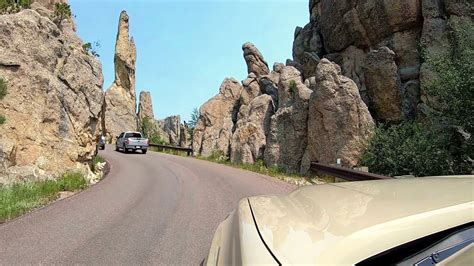 Driving Needles Highway At Custer State Park Sd Youtube