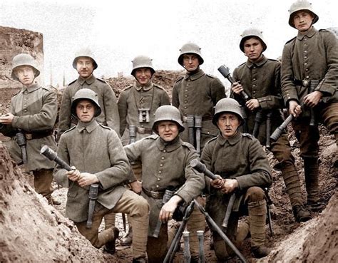Ww1 Photos And Info On Instagram German Stormtroopers Posing For A